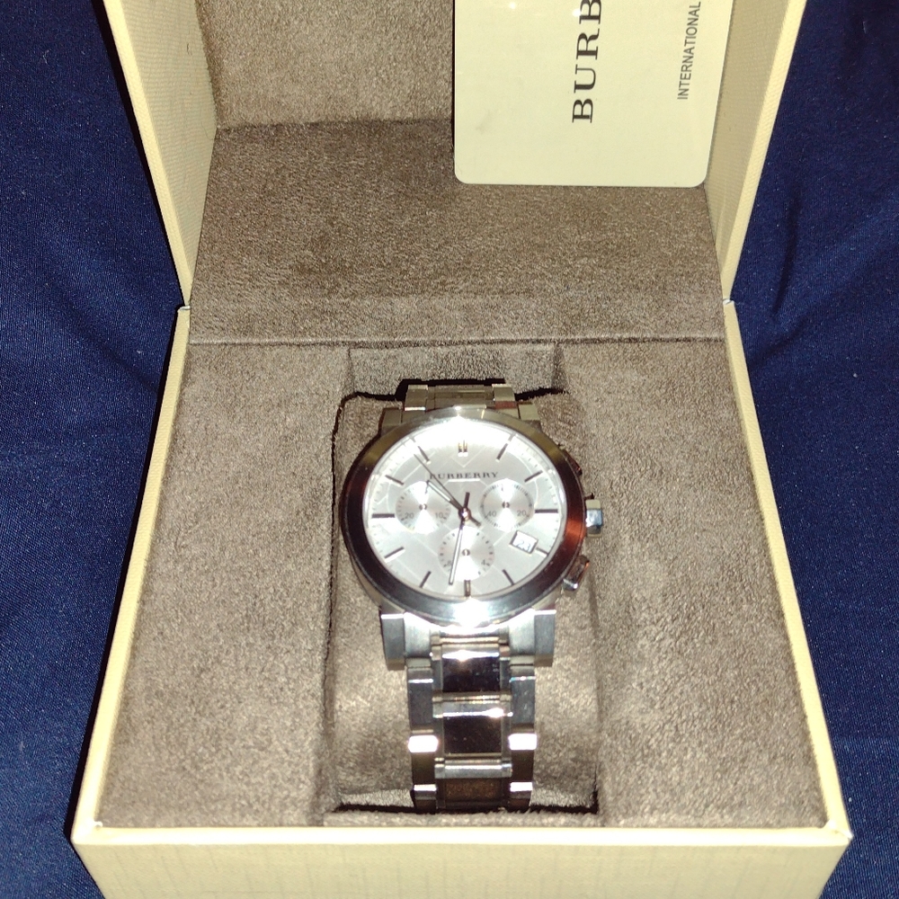 BURBERRYStainless Steel 42mm BU9350 Chronograph